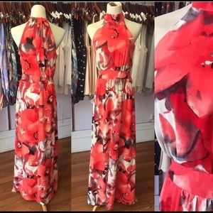 Floral maxi dress